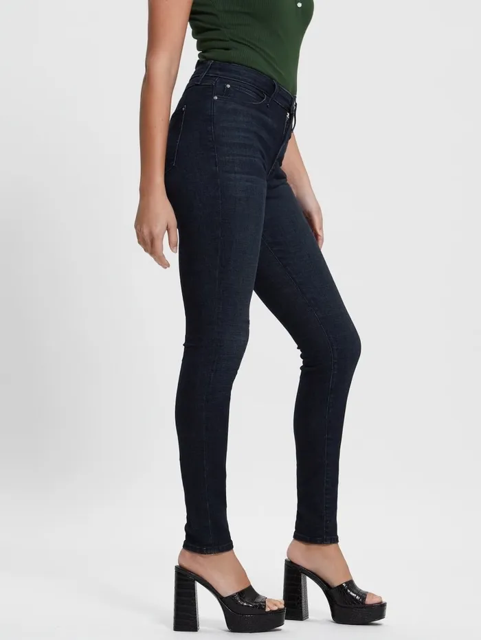 GUESS Jeans and Denim Women 1981 Skinny Jeans Blue Lagoon Indigo Wash