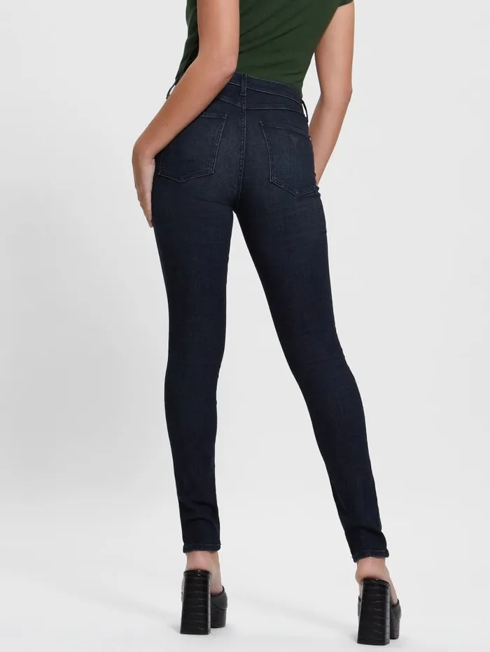 GUESS Jeans and Denim Women 1981 Skinny Jeans Blue Lagoon Indigo Wash