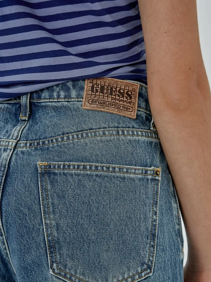 GUESS Jeans and Denim Women GUESS Originals Kit Flare Jeans Go Fez Medium Wash
