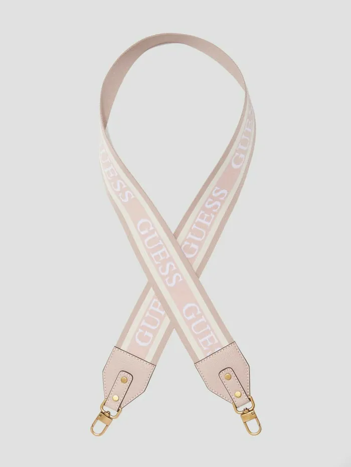 GUESS Logo Crossbody Strap Rose Pink Women Handbags
