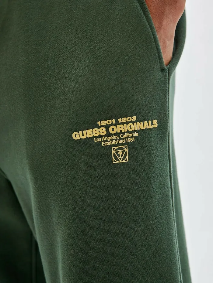GUESS Originals Sweatpants Moss Mat Men Pants and Shorts GUESS