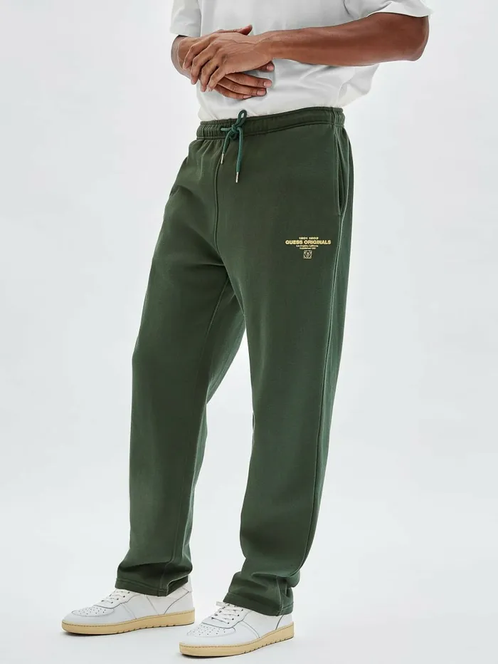 GUESS Originals Sweatpants Moss Mat Men Pants and Shorts GUESS