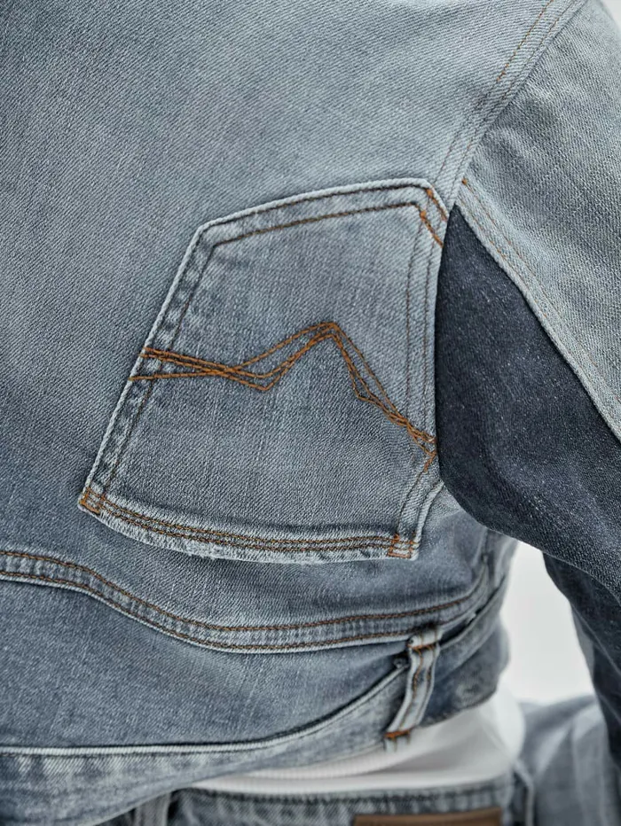 GUESS Originals x Homeboy Upcycled Denim Moto Jacket Upcycled Medium Wash Mult Women Jackets and Coats GUESS GUESS Originals x Homeboy Upcycled Denim Moto Jacket Upcycled Medium Wash Mult Women Jackets and Coats GUESS