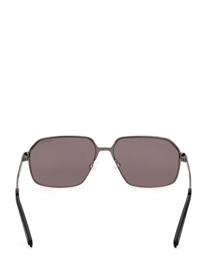 GUESS Otto Navigator Metal Sunglasses Black Women Sunglasses GUESS Otto Navigator Metal Sunglasses Black Women Sunglasses