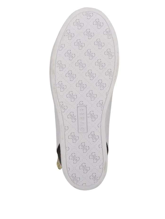 GUESS Sneakers Women Figz Logo Wedge Sneakers White