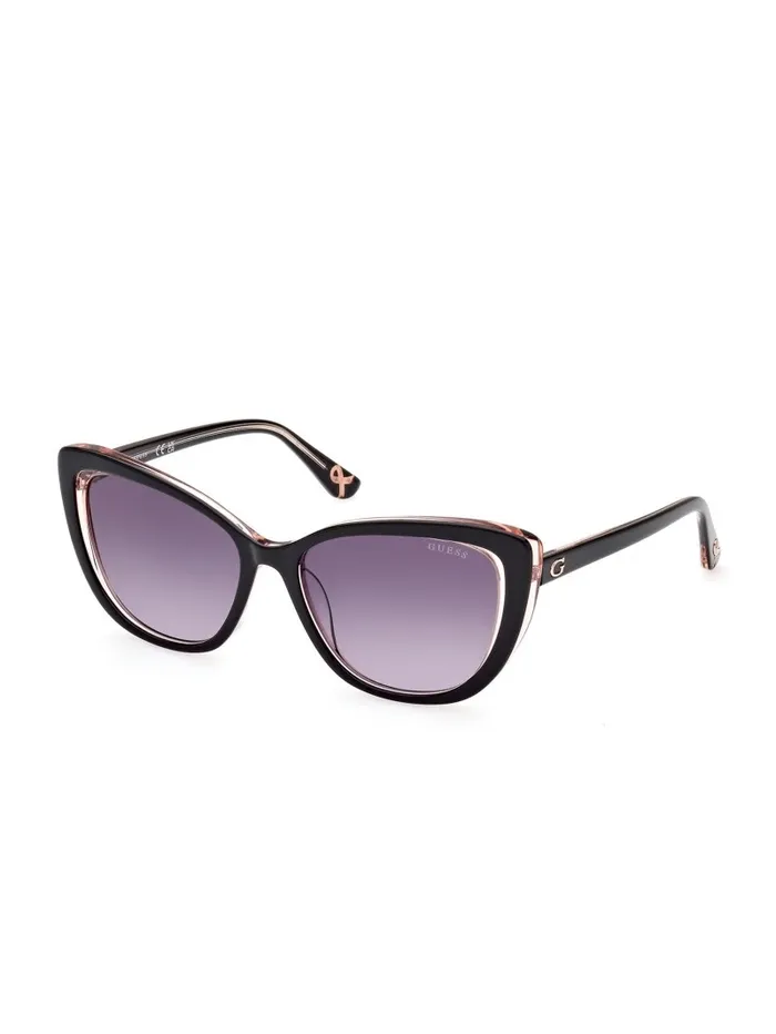 GUESS Sunglasses Women Breast Cancer Awareness Cat Eye Sunglasses Silver GUESS Sunglasses Women Breast Cancer Awareness Cat Eye Sunglasses Silver