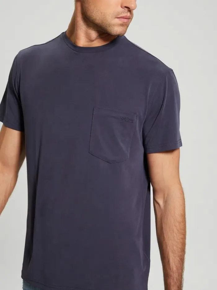 GUESS TShirts and Tanks Men Eco Pocket Tee Bleu lgant