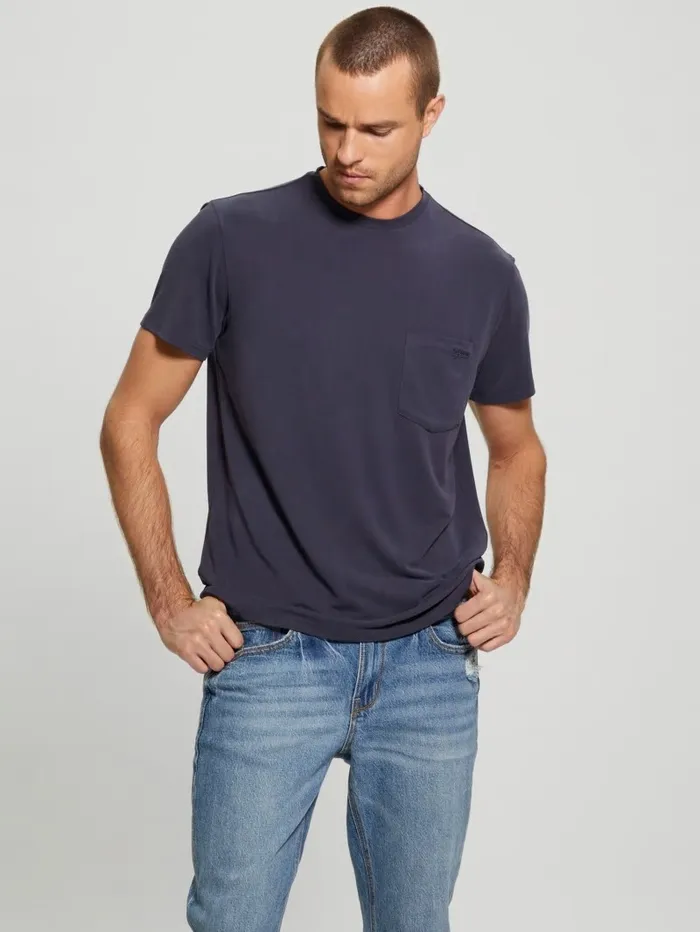 GUESS TShirts and Tanks Men Eco Pocket Tee Bleu lgant