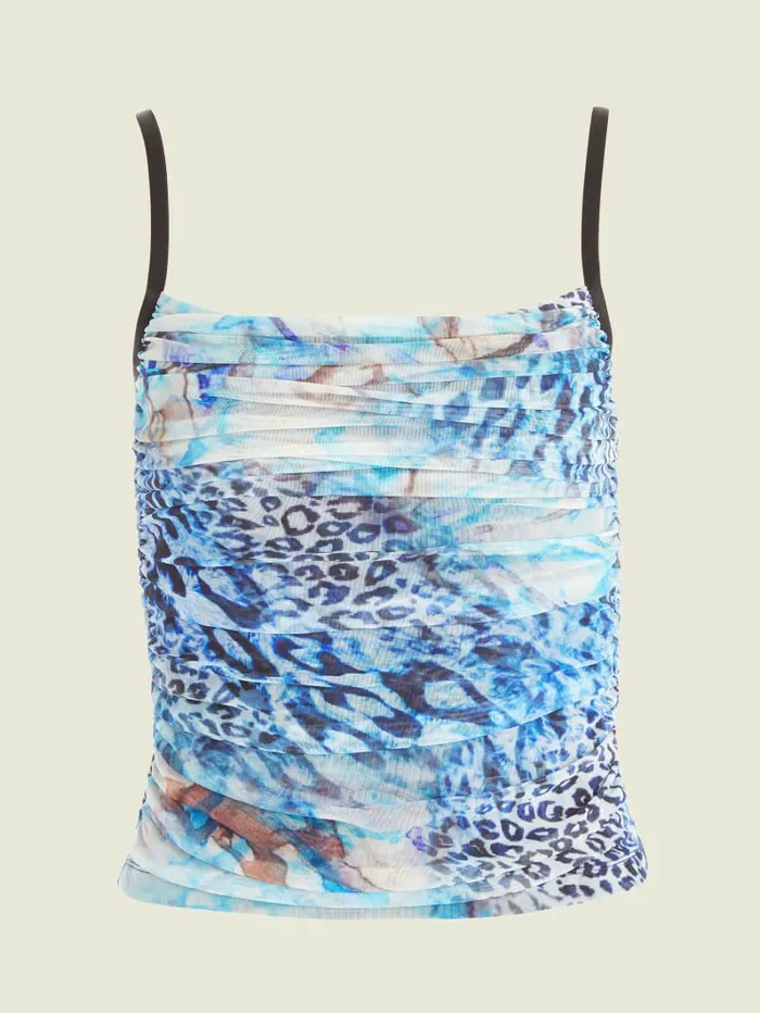 GUESS Tops Women Underwater Love Mesh Top Underwater Love