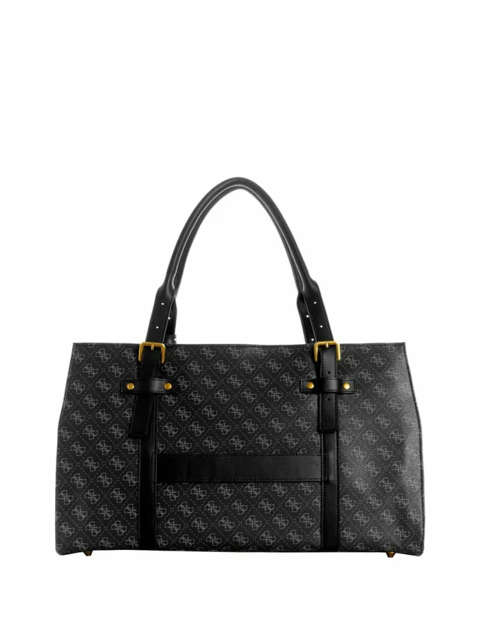 GUESS Wallets and Bags WomenMen Jesco Weekender Duffle Bag Coal Multi GUESS Wallets and Bags WomenMen Jesco Weekender Duffle Bag Coal Multi
