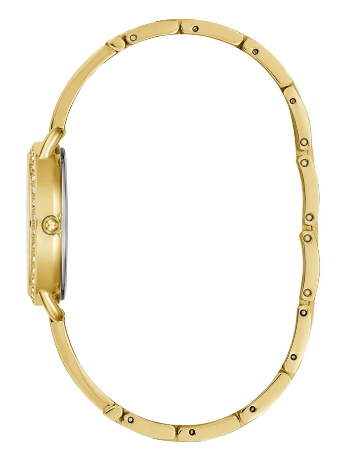 GUESS Watches Women GoldTone Crystal Analog Watch Gold GUESS Watches Women GoldTone Crystal Analog Watch Gold
