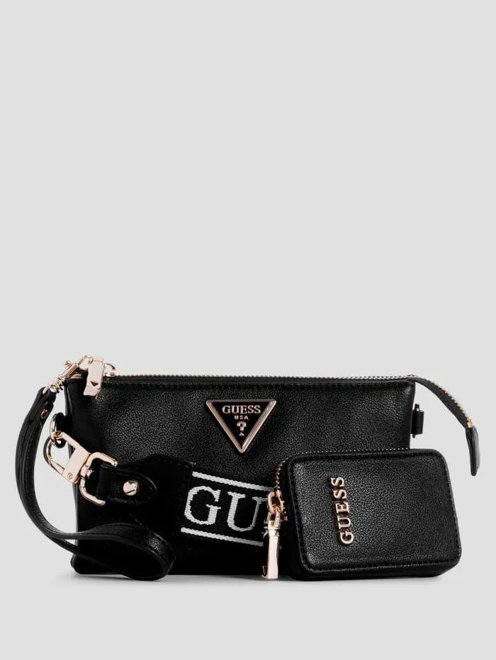 Handbags GUESS Women Latona Mini Crossbody Black