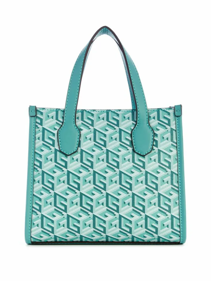 Handbags GUESS Women Silvana Mini Totes Trinidad Indigo Wash Handbags GUESS Women Silvana Mini Totes Trinidad Indigo Wash