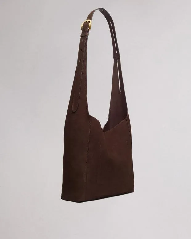 Handbags rag and bone Women Belize Suede Shopper Dark Espresso Suede