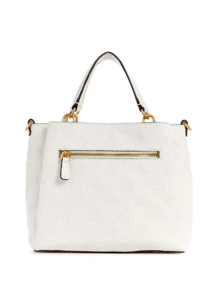 Handbags Women GUESS Izzy Girlfriend Mini Satchel Steel Handbags Women GUESS Izzy Girlfriend Mini Satchel Steel