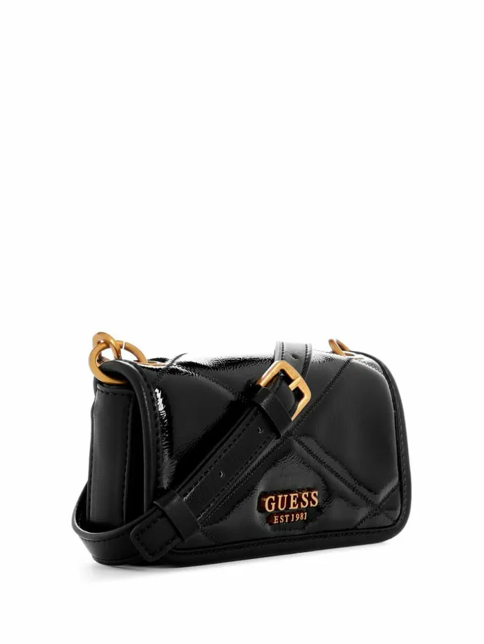 Handbags WomenKids Cilian Quilted Mini Crossbody Black GUESS Handbags WomenKids Cilian Quilted Mini Crossbody Black GUESS
