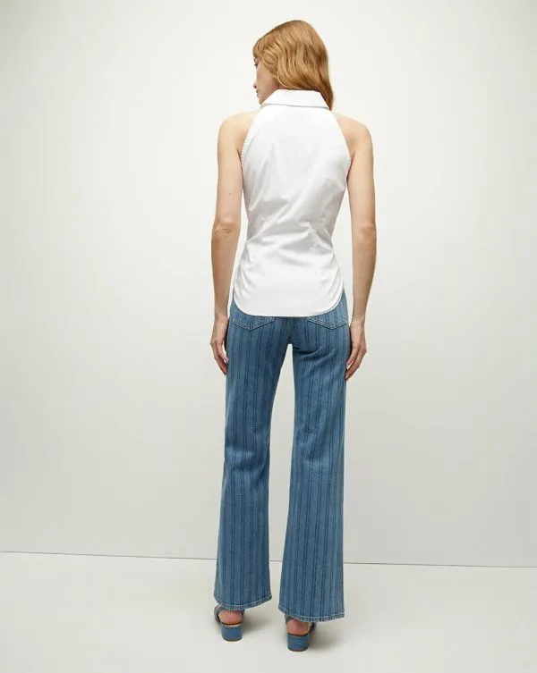 Harper Poplin Top White Women Veronica Beard Tops Harper Poplin Top White Women Veronica Beard Tops