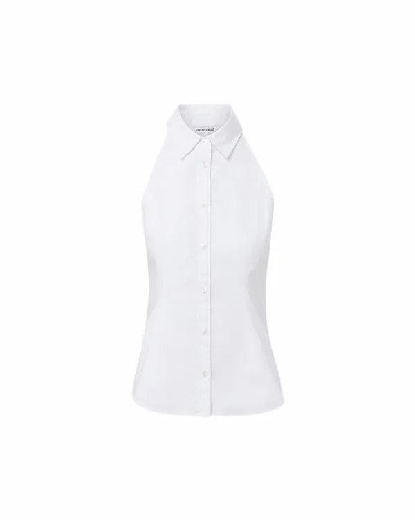 Harper Poplin Top White Women Veronica Beard Tops Harper Poplin Top White Women Veronica Beard Tops