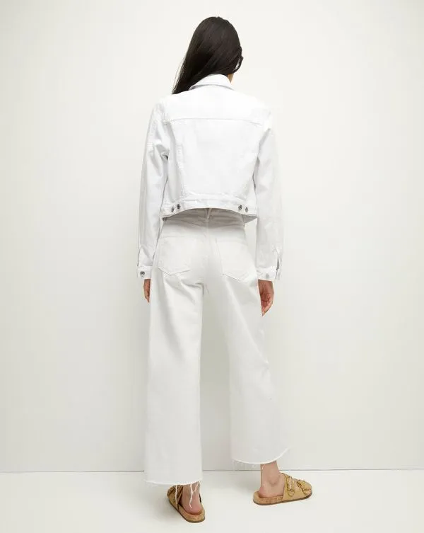 Hartford Denim Jacket White Women Veronica Beard Jackets and Outerwear Hartford Denim Jacket White Women Veronica Beard Jackets and Outerwear