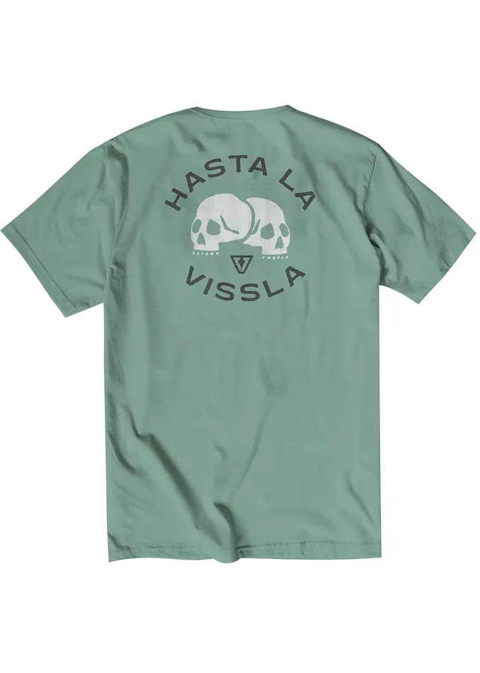 Hasta La Vissla Organic Pkt Tee Jade Men Premium Tees Vissla
