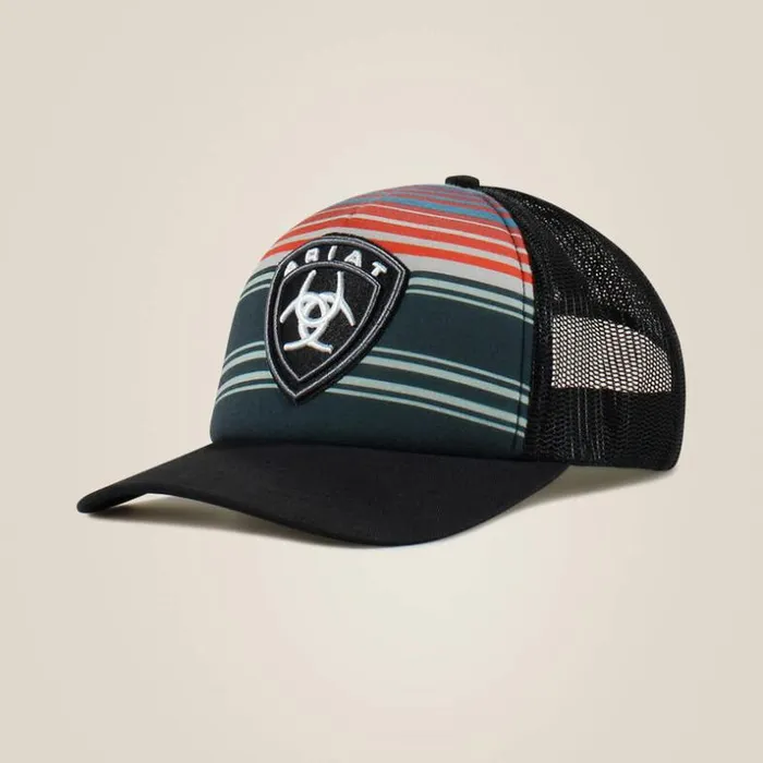 Hats and Caps Men Ariat Shield Patch Cap Multi