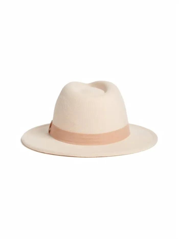 Hats and Scarves Vickie Wide Brim Hat Beige 8211 GUESS Women Hats and Scarves Vickie Wide Brim Hat Beige 8211 GUESS Women