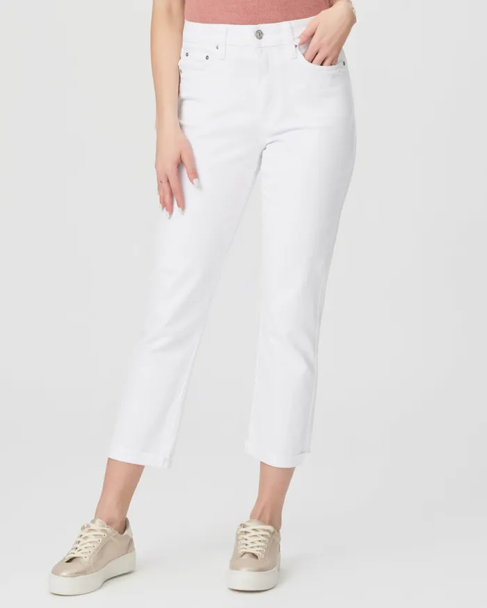 High Rise Brigitte Straight Jean 8211 White Noise Distressed Denim PAIGE Women High Rise Brigitte Straight Jean 8211 White Noise Distressed Denim PAIGE Women
