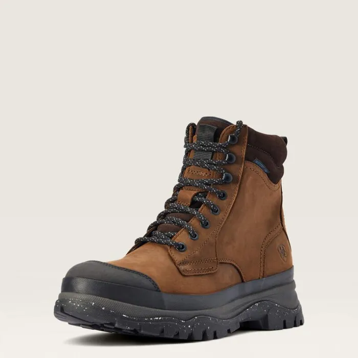 Hiking Boots and Shoes Men Ariat Moresby Waterproof Boot Oily Distressed Brown Hiking Boots and Shoes Men Ariat Moresby Waterproof Boot Oily Distressed Brown