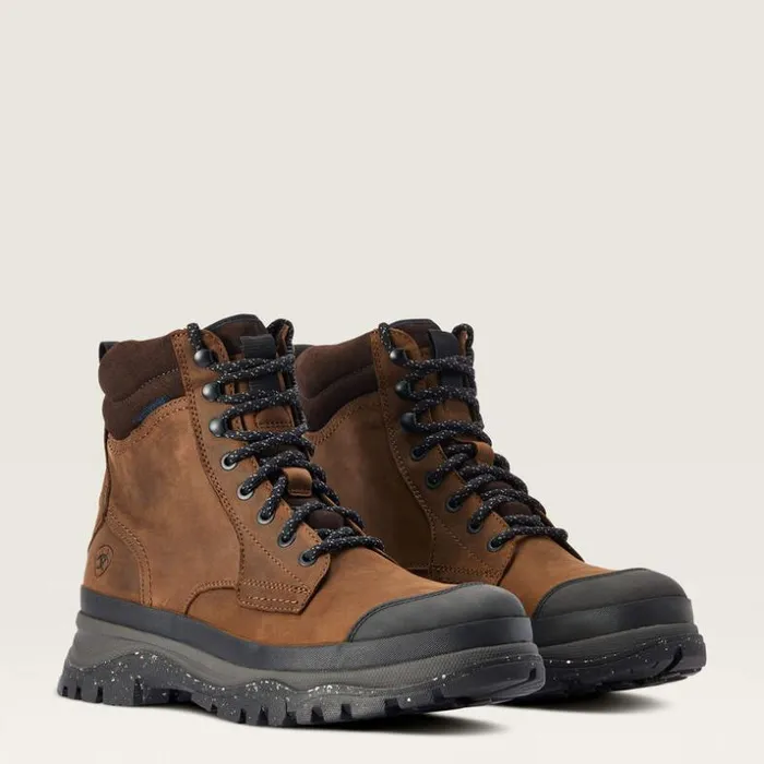 Hiking Boots and Shoes Men Ariat Moresby Waterproof Boot Oily Distressed Brown Hiking Boots and Shoes Men Ariat Moresby Waterproof Boot Oily Distressed Brown