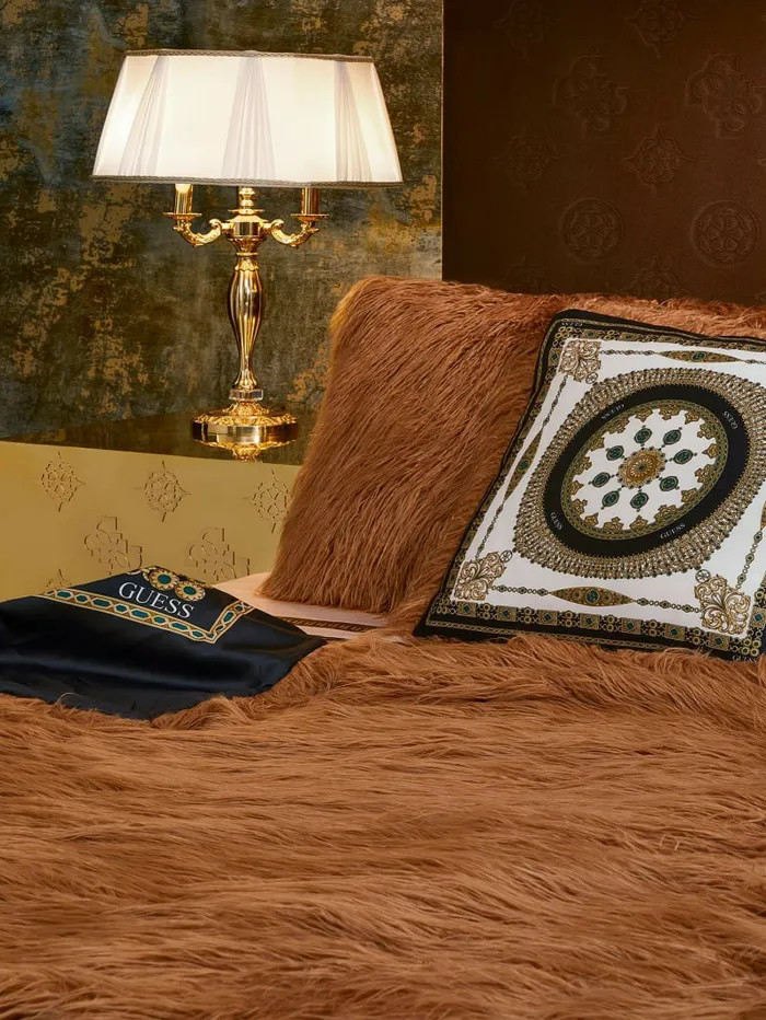 Home Helma FauxFur Pillow BrunNutshell GUESS Women Home Helma FauxFur Pillow BrunNutshell GUESS Women