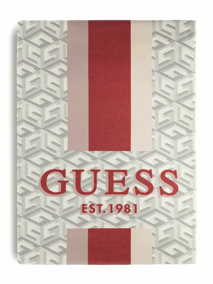 Home Women Fleece G Cube Blanket White Patent GUESS Home Women Fleece G Cube Blanket White Patent GUESS