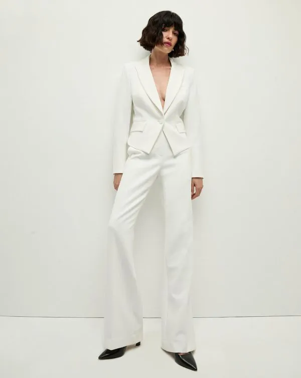 Hosanna Dickey Jacket Offwhite Women Veronica Beard Jackets and Outerwear Hosanna Dickey Jacket Offwhite Women Veronica Beard Jackets and Outerwear