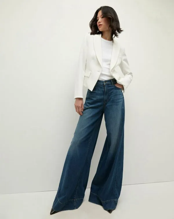 Hosanna Dickey Jacket Offwhite Women Veronica Beard Jackets and Outerwear Hosanna Dickey Jacket Offwhite Women Veronica Beard Jackets and Outerwear