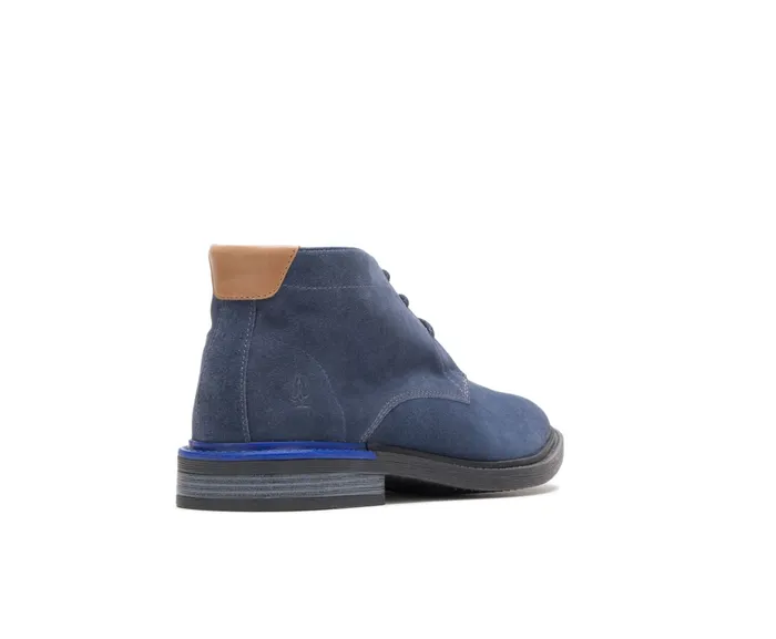 Hush Puppies Boots Men Davis Chukka Boot Navy Suede Hush Puppies Boots Men Davis Chukka Boot Navy Suede