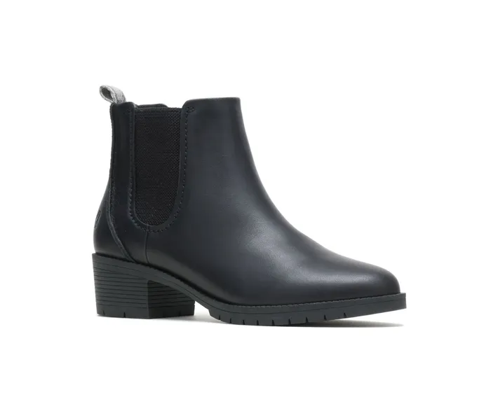 Hush Puppies Hadley Chelsea Boot Black Leather Women Boots Hush Puppies Hadley Chelsea Boot Black Leather Women Boots