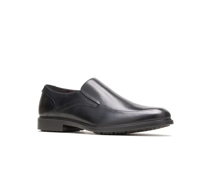 Hush Puppies SlipOns Men Turner Mt SlipOn Black Wp Leather Hush Puppies SlipOns Men Turner Mt SlipOn Black Wp Leather