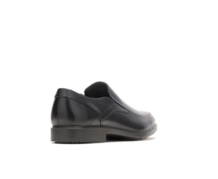 Hush Puppies SlipOns Men Turner Mt SlipOn Black Wp Leather Hush Puppies SlipOns Men Turner Mt SlipOn Black Wp Leather
