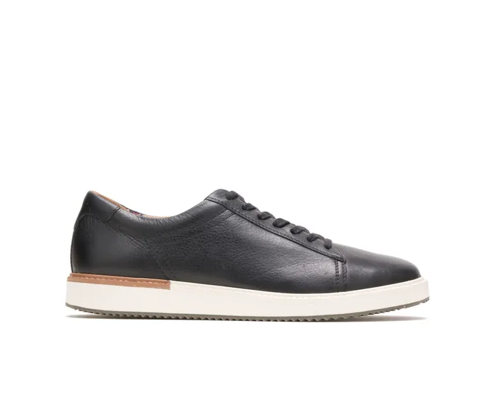 Hush Puppies Sneakers Men Heath Sneaker Black Leather