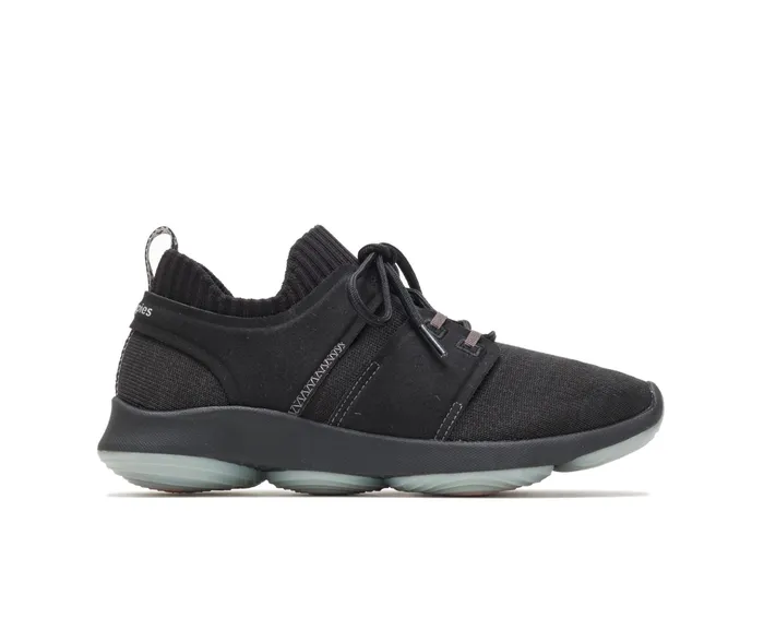 Hush Puppies Sneakers Women World Black Knit