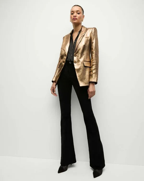 Izara Dickey Jacket Vintage Gold Women Veronica Beard Jackets and Outerwear Izara Dickey Jacket Vintage Gold Women Veronica Beard Jackets and Outerwear