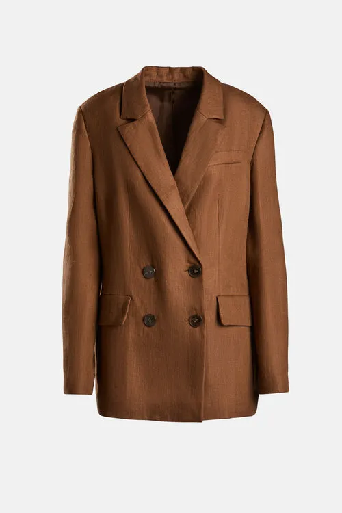 Jackets and Blazers Luisa Spagnoli Women Vittore Vittore Brown Jackets and Blazers Luisa Spagnoli Women Vittore Vittore Brown