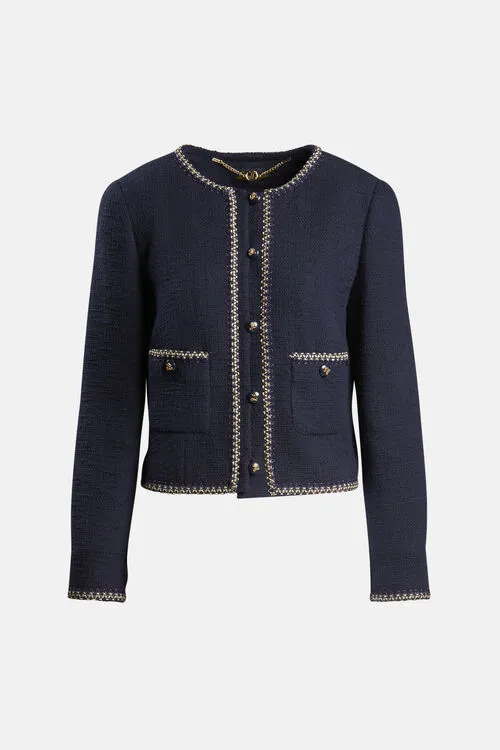 Jackets and Blazers Women Veda Veda Blue Luisa Spagnoli