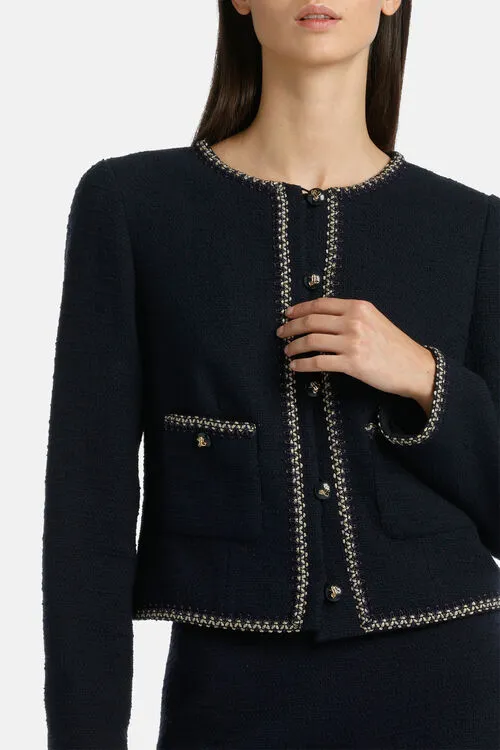 Jackets and Blazers Women Veda Veda Blue Luisa Spagnoli