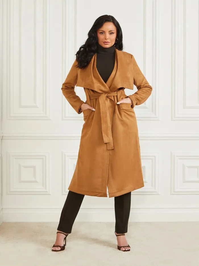 Jackets and Coats Women GUESS Hudson CoverUp Blonde Ambition Multi