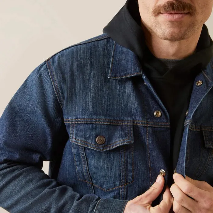 Jackets and Vests Men Ariat FR DuraStretch Trucker Jacket Ryley Jackets and Vests Men Ariat FR DuraStretch Trucker Jacket Ryley