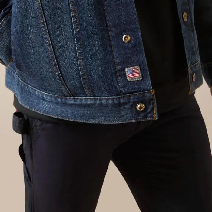 Jackets and Vests Men Ariat FR DuraStretch Trucker Jacket Ryley Jackets and Vests Men Ariat FR DuraStretch Trucker Jacket Ryley