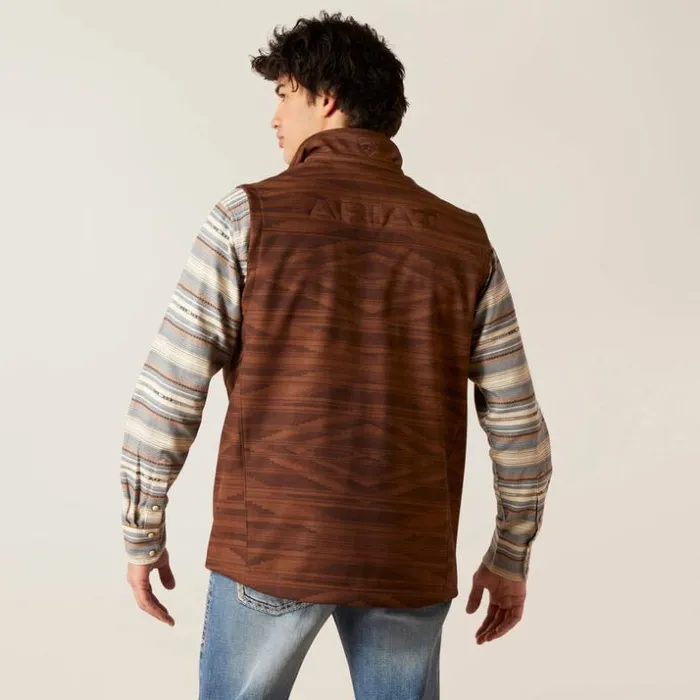 Jackets and Vests Men Ariat Logo 20 Chimayo Vest Shaved Chocolate Jackets and Vests Men Ariat Logo 20 Chimayo Vest Shaved Chocolate
