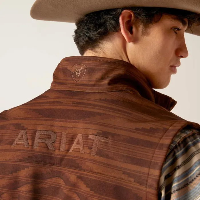Jackets and Vests Men Ariat Logo 20 Chimayo Vest Shaved Chocolate Jackets and Vests Men Ariat Logo 20 Chimayo Vest Shaved Chocolate