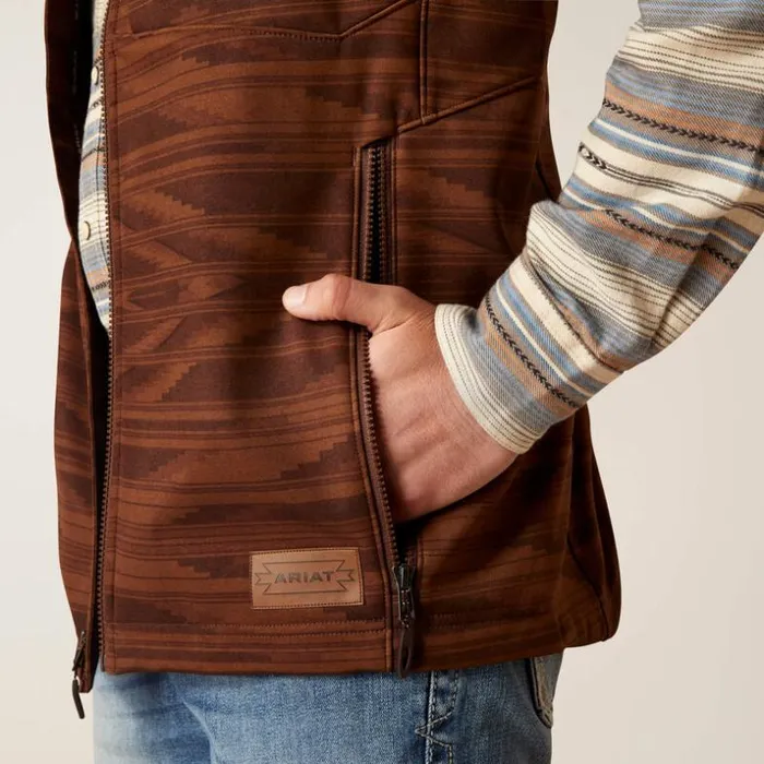 Jackets and Vests Men Ariat Logo 20 Chimayo Vest Shaved Chocolate Jackets and Vests Men Ariat Logo 20 Chimayo Vest Shaved Chocolate