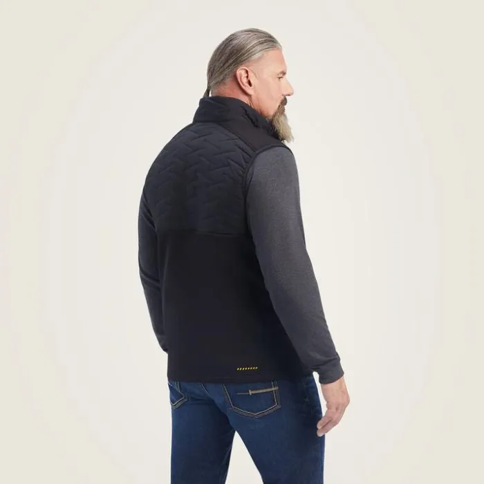 Jackets and Vests Men Ariat Rebar Cloud 9 Insulated Vest Black Jackets and Vests Men Ariat Rebar Cloud 9 Insulated Vest Black